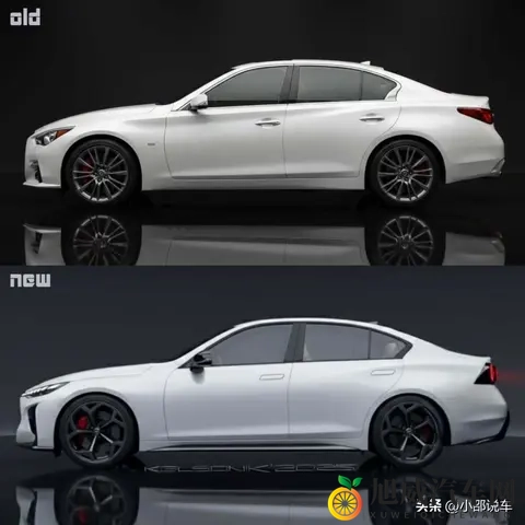 英菲尼迪Q50渲染图疯传，四圆尾灯惹争议，老粉和新粉吵翻天。-2