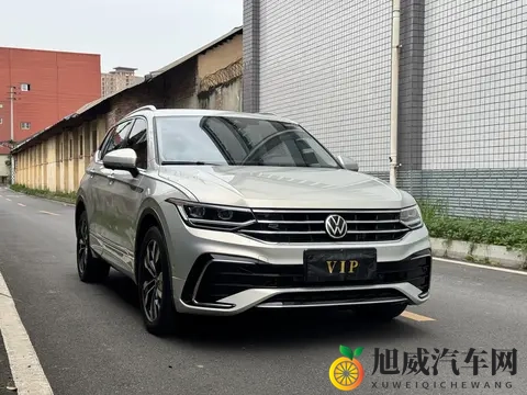 23年4月途观L：香槟色R-Line，22万公里，一手准新SUV！-1