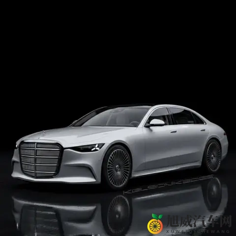 全新一代奔驰S级渲染图曝光 配备大尺寸盾牌式前格栅-2