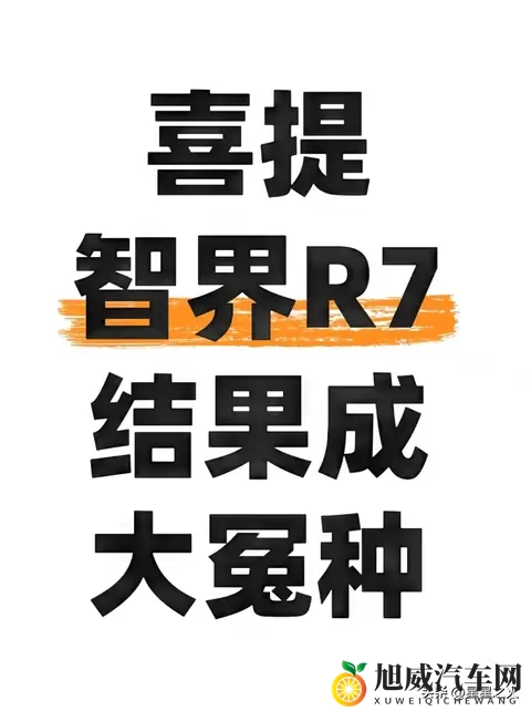 提智界R7踩坑亏了3万！这6个订车真相，4S店绝不会主动告诉你-1