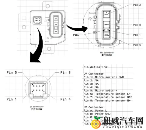 蔚来ET9车内放电功能,车内放电插座安装在二排扶手箱内-1