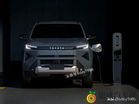 丰田海拉克斯纯电皮卡更多细节曝光,592度电池续航240公里-1