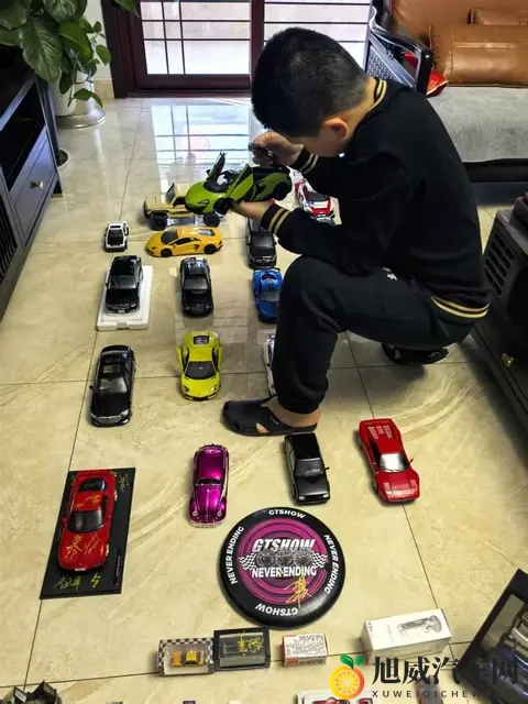 11岁“懂车弟”坐上500万豪车圆梦，花压岁钱买了90款车模型-2