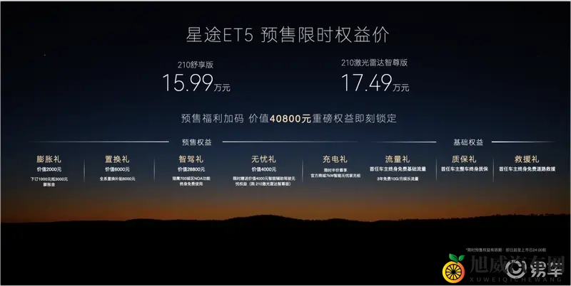 B级价格享五十万级豪华？星途ET5 预售1599万元起-1
