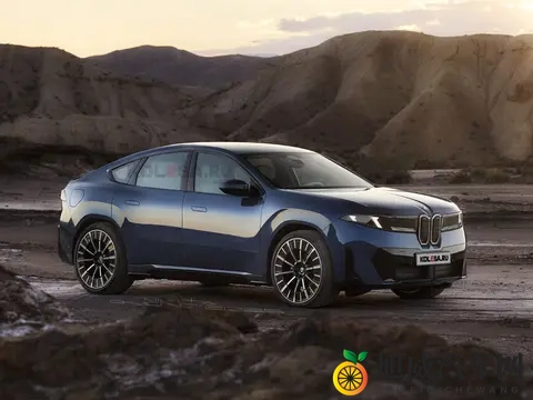 兼顾个性和运动感，全新宝马iX4外观图曝光-1