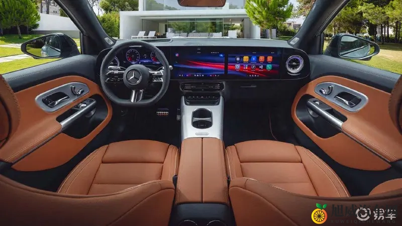 新奔驰GLB内饰官图，套娃设计无惊喜-1