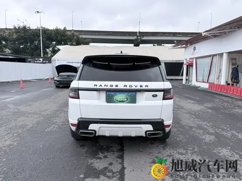 22年路虎揽胜运动，白色耀黑版，46万公里，准新价等你来！-2