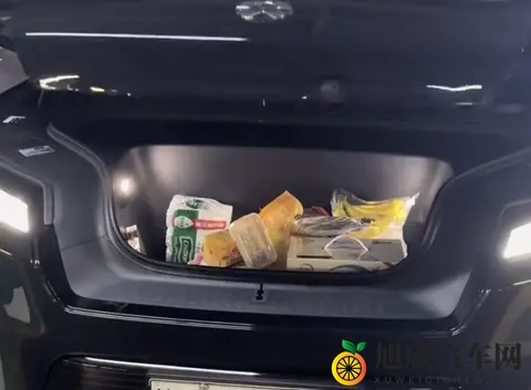 蔚来ES8的前备舱,230L大容积,用起来有多爽?-1