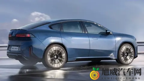 宝马第二款纯电轿跑SUV：iX4渲染图首曝，溜背造型、运动风格-2