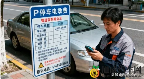 路边停车别瞎给钱!3个硬规矩早定好了,不合规直接走就行-2