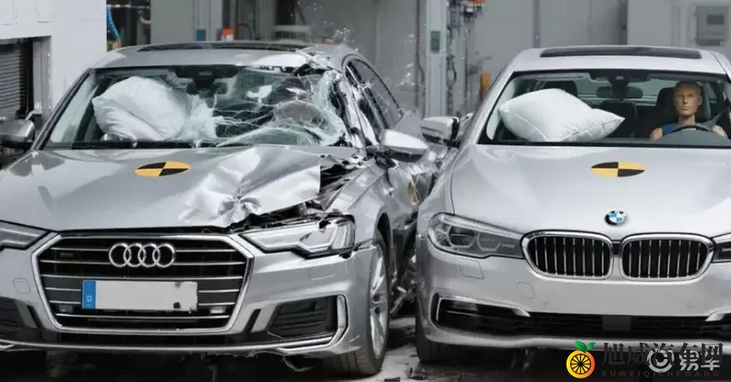 奥迪A6L与宝马5系安全配置大对决，差距一目了然-1