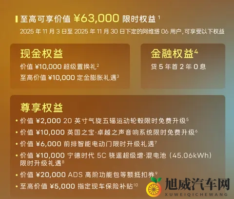 阿维塔06跨年交付，购置税补贴保障-1