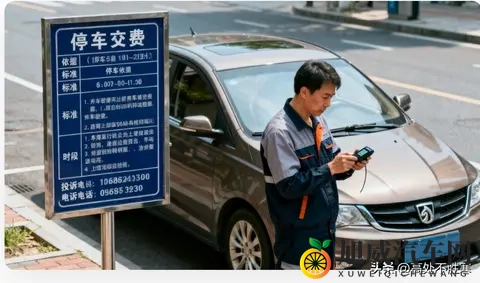 路边停车别瞎给钱!3个硬规矩早定好了,不合规直接走就行-1