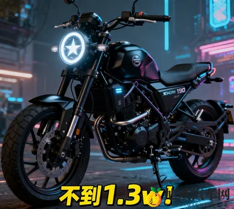 不到13w 自动挡+ABS+TCS全配齐 赛科龙朋克190 还要什么自行车-2