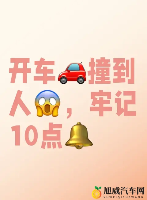 开车撞到人，牢记10点-1