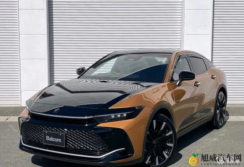 新皇冠轿车炫目登场，双色涂装美不胜收，混动引擎节能高效-1