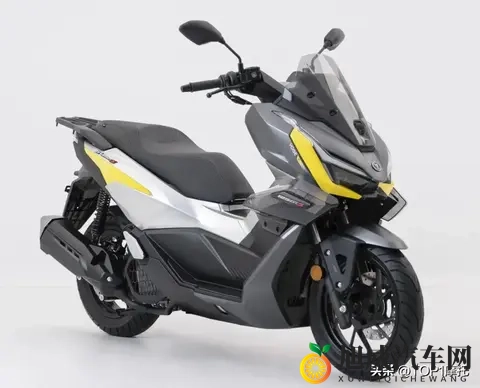 米兰车展丨无极SR125 GTS首次亮相，战斗感十足的龙骨踏板-3