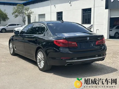 20款宝马5系：10万公里，香槟色外观，18万多开回家！-3