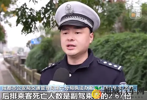 数据显示：小型客车死亡事故中后排乘客死亡人数是副驾驶的267倍-3