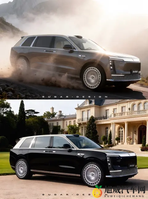 《百万级豪华新标杆！尊界 M900 SUV 渲染图曝光，“尊” 味拉满！》-3