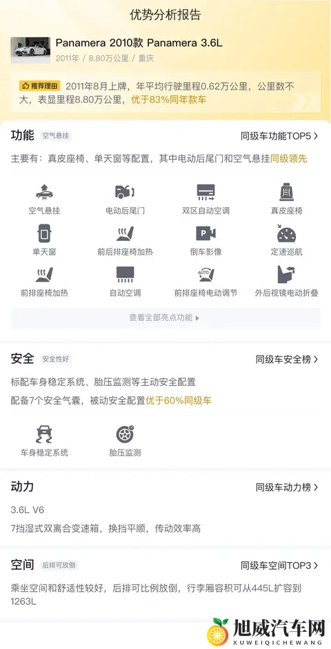 二手保时捷Panamera：16万多，圆你一个跑车梦！-3