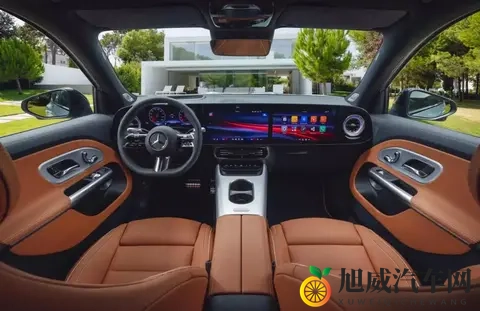 新一代奔驰GLB内饰官图发布 可选装“星空顶” 12月8日亮相-2