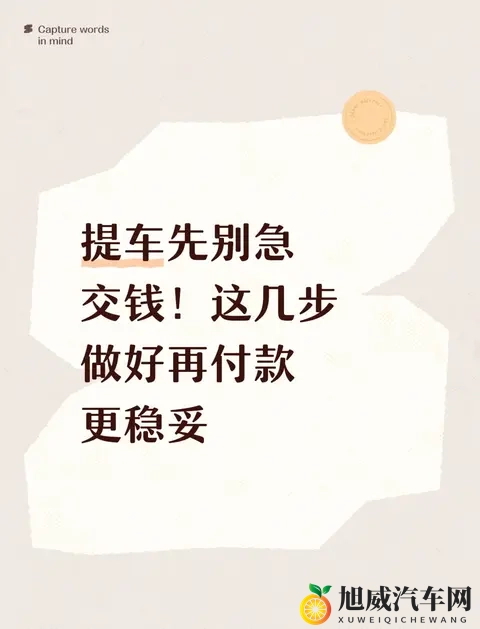 提车先别急交钱！这几步做好再付款更稳妥-1