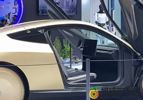 2025进博会：特斯拉Cybercab无人驾驶出租车亚太首发亮相-2