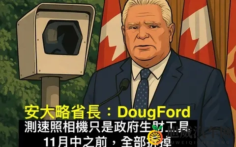 测速照相机只是生财机器，加拿大正在拆除-1