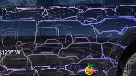 这是不是史上最酷的伪装？起亚Telluride以前所未有的方式亮相-1