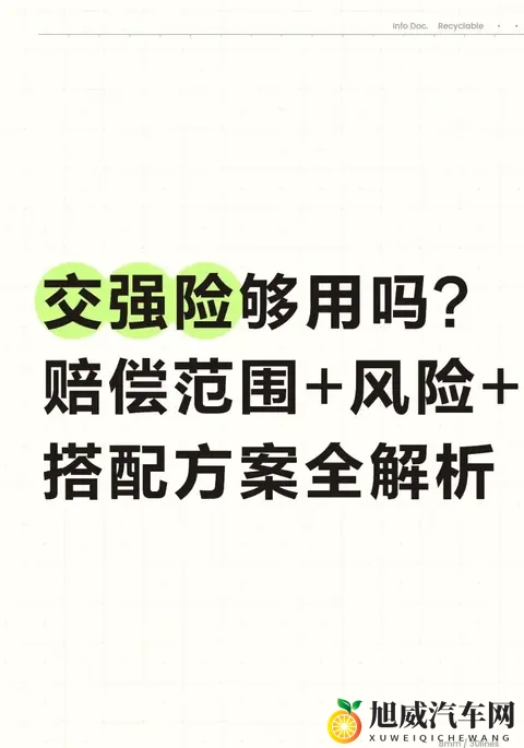 交强险够用吗？赔偿范围+风险+搭配方案全解析-1