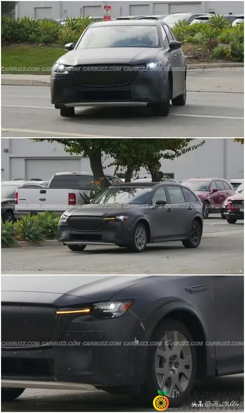 马自达电动SUV加州首曝！前轮位置都改了，剑指特斯拉Model Y！-2
