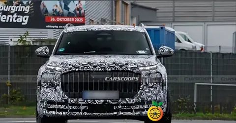奥迪 Q9 霍希版谍照街头曝光！搭 V8 引擎叫板迈巴赫 GLS-1