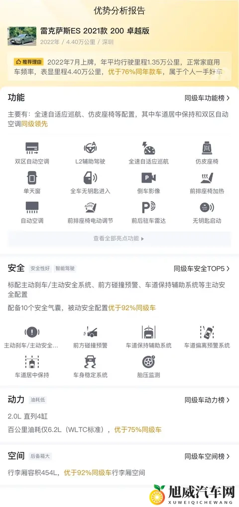 22年上牌雷克萨斯ES,4万公里,18万多带回家!-2