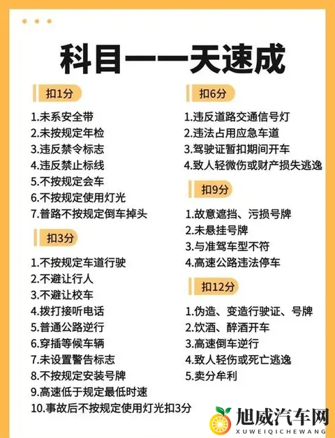 科目一高效通关指南：从学习到考试的全流程技巧-1