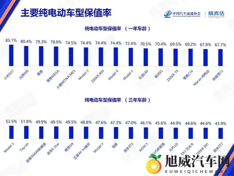 买纯电车要慎重!最新保值率排行:国产车包揽前五,Model Y第九-3