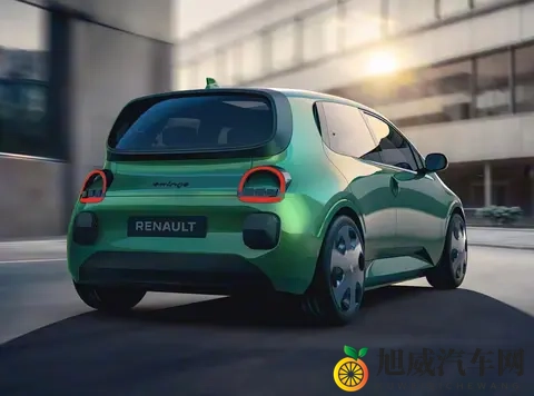 新纯电版雷诺Twingo E-Tech官图发布，延续可爱外观，11月6日首发-2