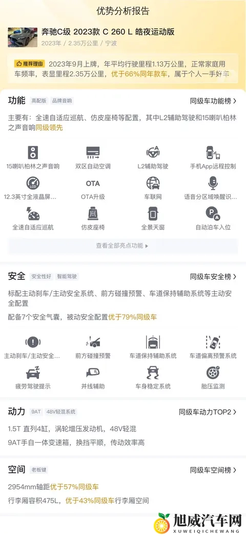 21万多拿下准新一手奔驰C260L，年轻人的运动座驾？-1