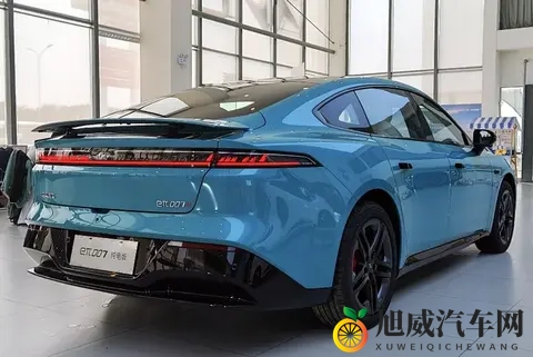 东风奕派eπ007+到店，全系标配激光雷达+8295芯片，还带电动尾翼-3