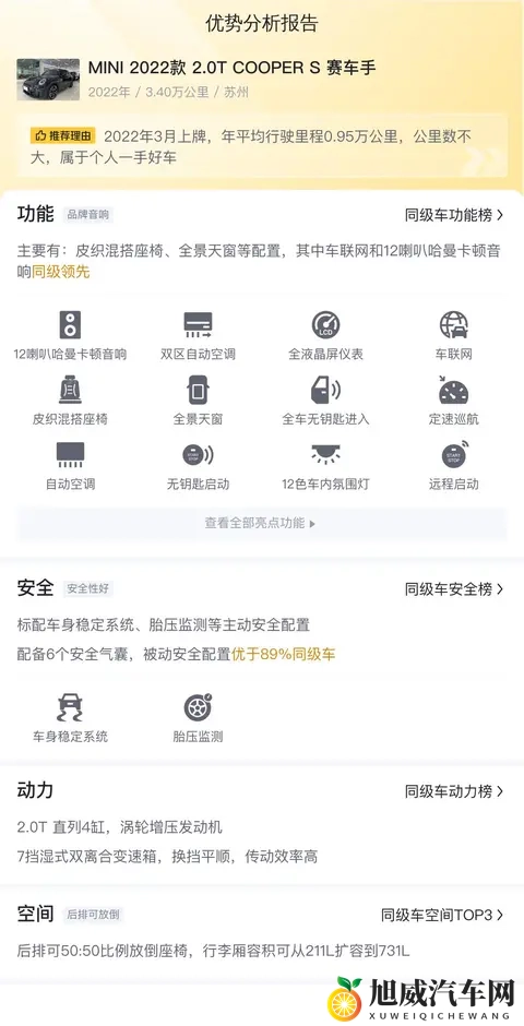 #二手车推荐#20万出头，体验MINI赛车手，感受卡丁车般的乐趣-1