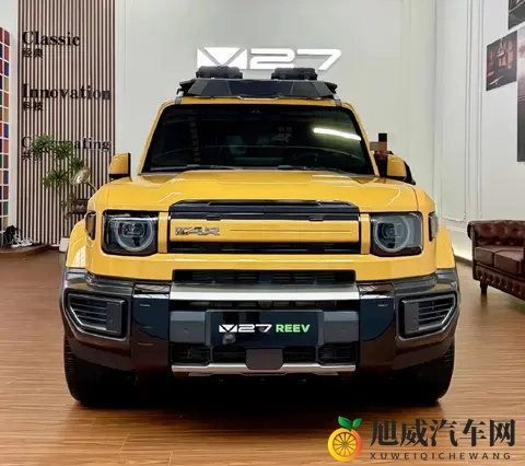 国产增程版“卫士”实车亮相!硬朗越野外观,车长超5米,配四驱-3