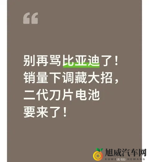 比亚迪销量连跌三月，工厂停产夜班？二代刀片电池藏着大秘密。-1