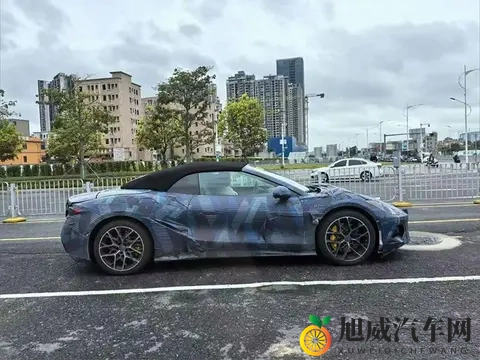 比亚迪腾势Z最新谍照曝光:定位双门超跑,或提供软顶敞篷版-1