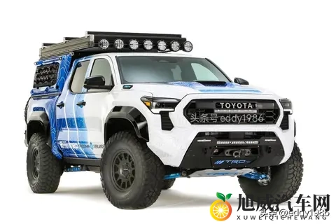 丰田推出塔科马H2越野概念车，氢电混动547匹强劲动力+零排放-1