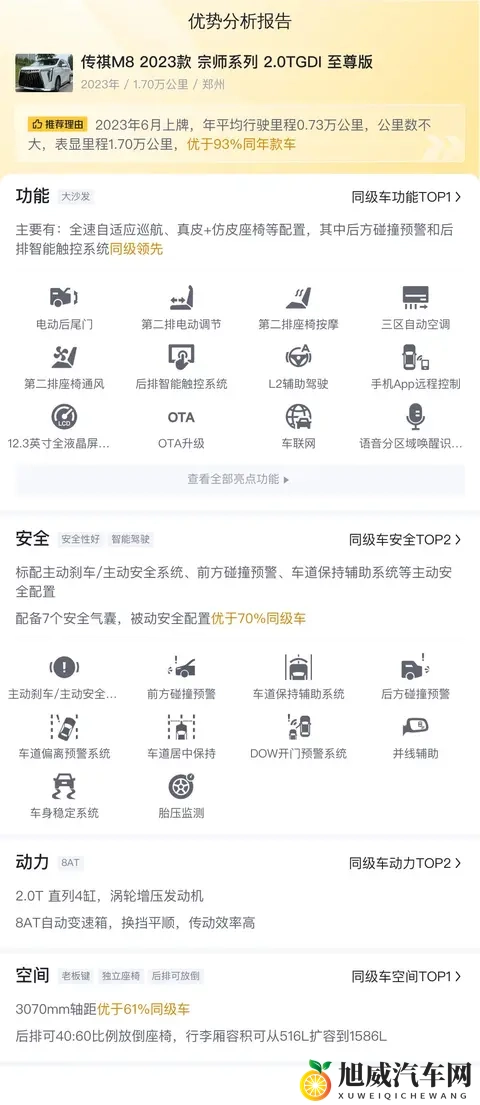 20万拿下国产旗舰MPV,17万公里准新传祺M8!-2