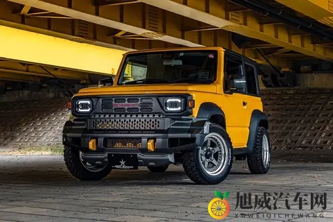 铃木吉姆尼硬核版亮相 造型霸气 性能提升-1