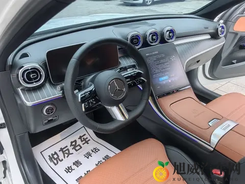 一手准新奔驰C级，24款C260L运动版，2万公里23万多拿下？-2