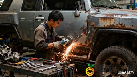 2008款丰田FJ Cruiser全车修复耗时1000小时-1