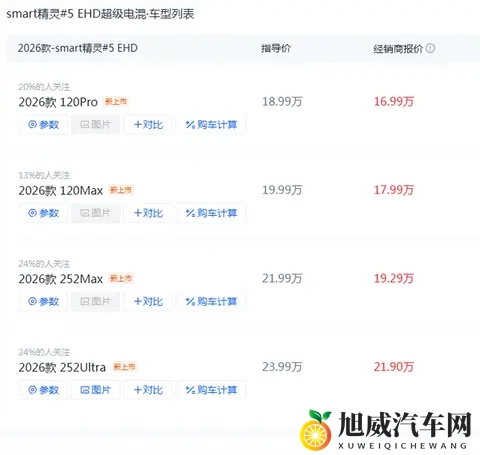 1699 万起!smart精灵#5 EHD 让豪华插混 SUV 接地气-3