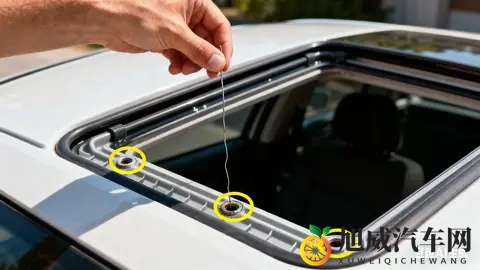 雨天别让爱车“漏水”！5分钟搞定排水孔清理，居家就能操作-3